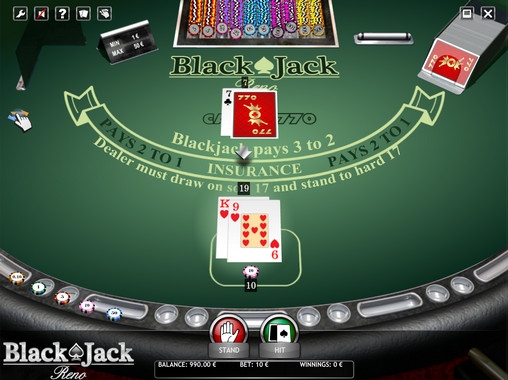 Blackjack Reno (Блэкджек Рино) из раздела Блэкджек