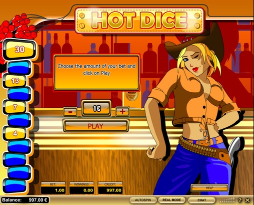 Hot Dice (Горячие кости) из раздела Развлекательные игры