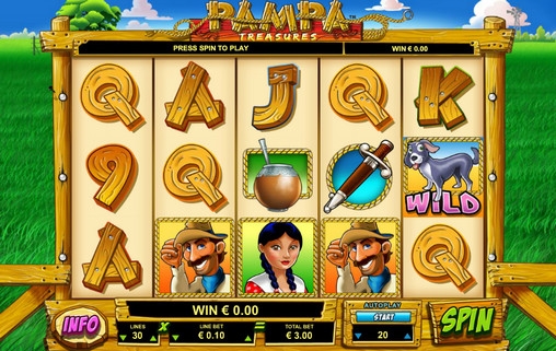 Pampa Treasures (Сокровища пампы) из раздела Игровые автоматы