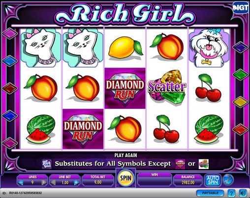 She’s a Rich Girl (Она – богатая девушка) из раздела Игровые автоматы