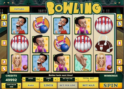 Bowling (Боулинг) из раздела Игровые автоматы