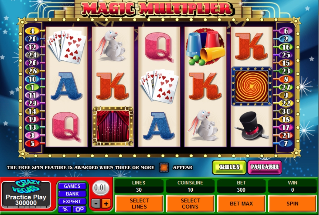 Magic Multiplier (Магический мультипликатор) из раздела Игровые автоматы