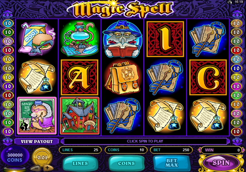Magic Spell (Магическое заклинание) из раздела Игровые автоматы