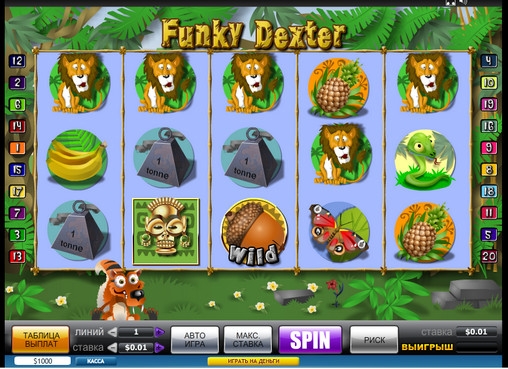 Funky Dexter (Безумный Декстер) из раздела Игровые автоматы
