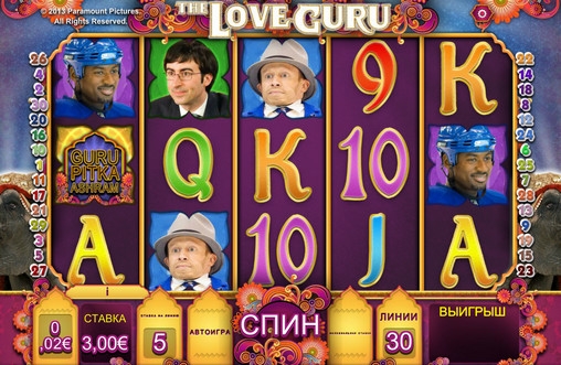 The Love Guru (Гуру любви) из раздела Игровые автоматы