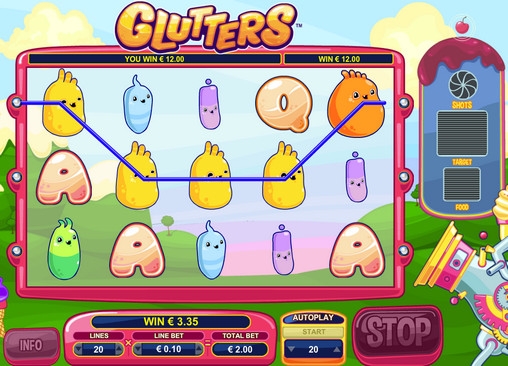 Glutters (Обжоры) из раздела Игровые автоматы