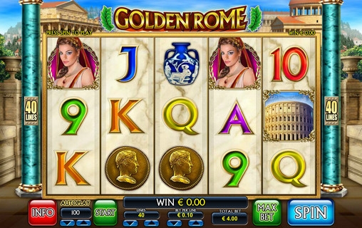 Golden Rome (Золотой Рим) из раздела Игровые автоматы