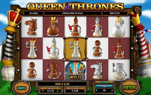 Queen of Thrones (Ферзь на престоле) из раздела Игровые автоматы