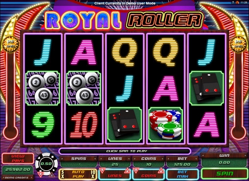 Royal Roller (Блистательный игрок) из раздела Игровые автоматы