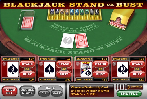 Blackjack Stand or Bust (Блэкджек: Остановка или перебор) из раздела Развлекательные игры