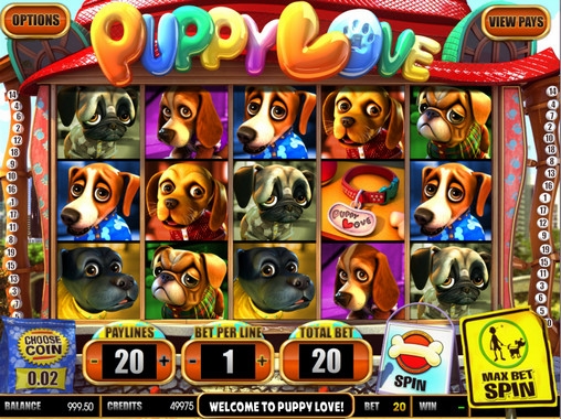 Puppy Love (Щенячья любовь) из раздела Игровые автоматы