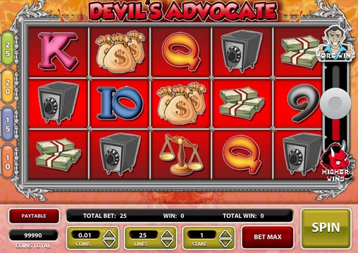 Devil’s Advocate (Адвокат дьявола) из раздела Игровые автоматы