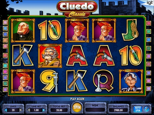 Cluedo Classic (Классическая «Улика») из раздела Игровые автоматы