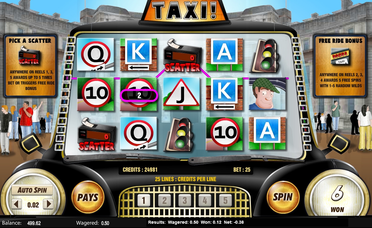 Taxi! (Такси!) из раздела Игровые автоматы