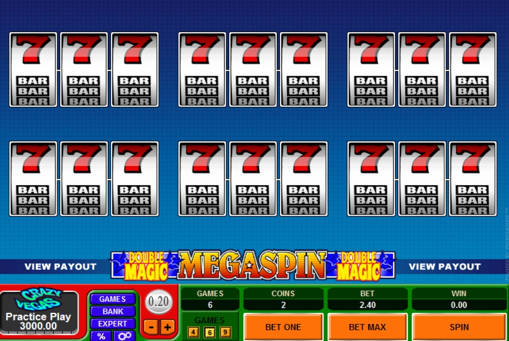 MegaSpin Double Magic (Мега Спин двойной магии) из раздела Игровые автоматы
