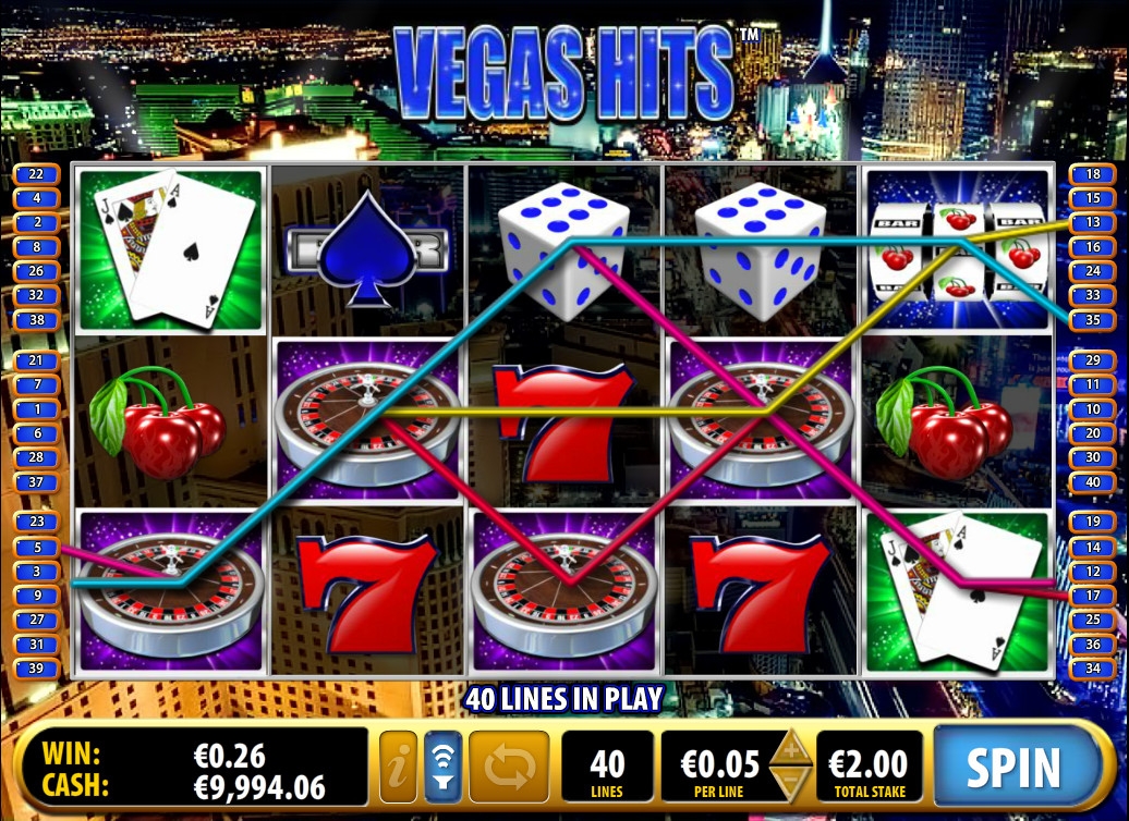 Vegas Hits (Хиты Вегаса) из раздела Игровые автоматы