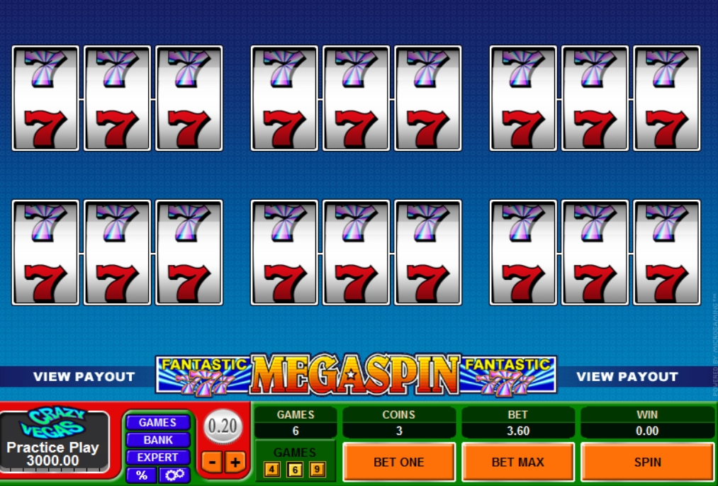 MegaSpin Fantastic 7’s (Мега Спин Фантастический) из раздела Игровые автоматы