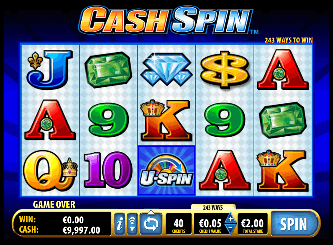 Cash Spin (Денежный спин) из раздела Игровые автоматы