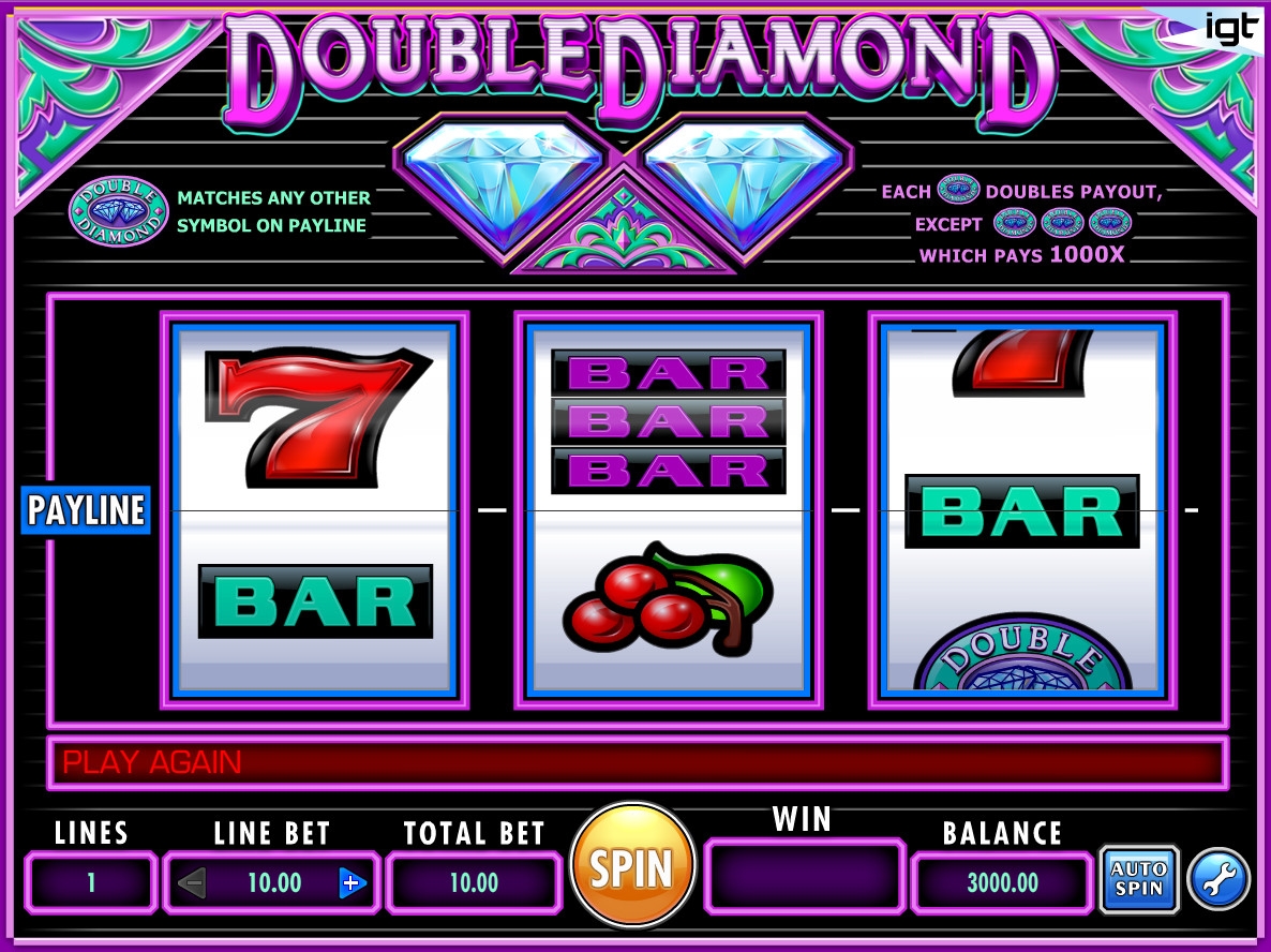 Double Diamond (Двойной бриллиант) из раздела Игровые автоматы