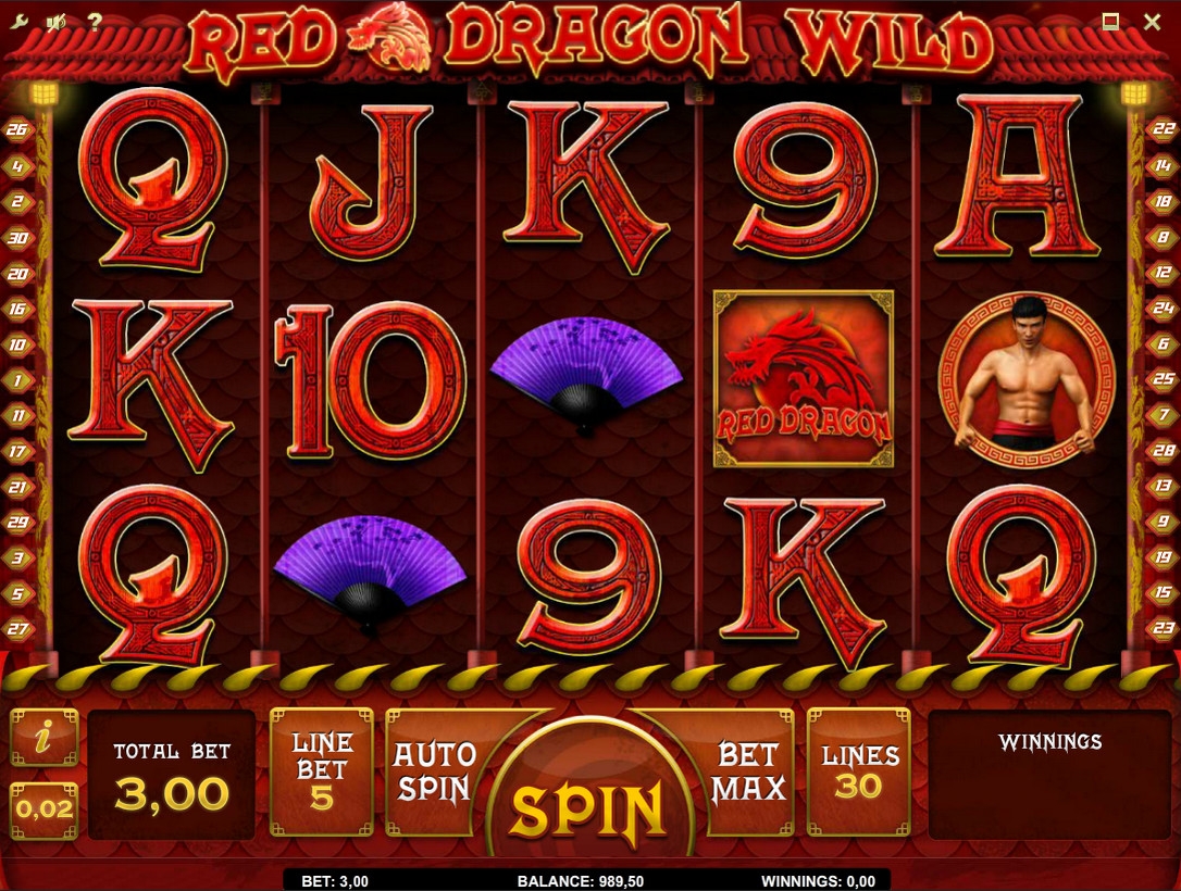 Red Dragon Wild (Дикий красный дракон) из раздела Игровые автоматы