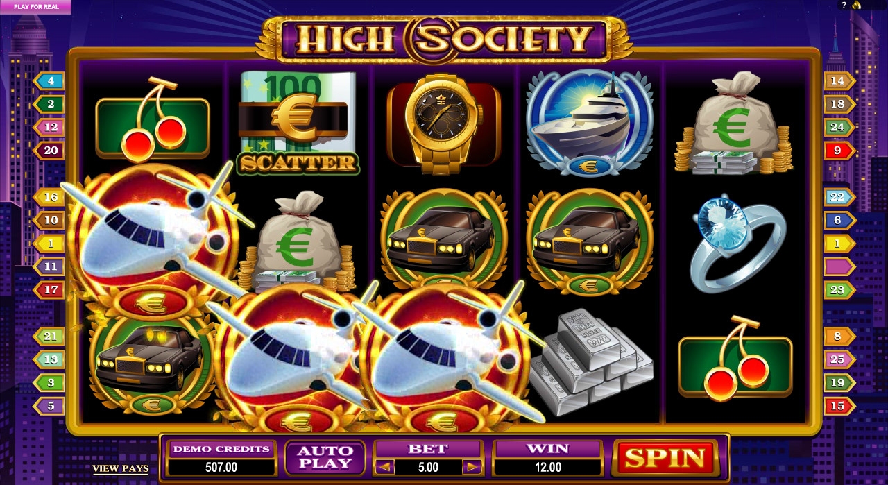 High Society (Высший свет) из раздела Игровые автоматы