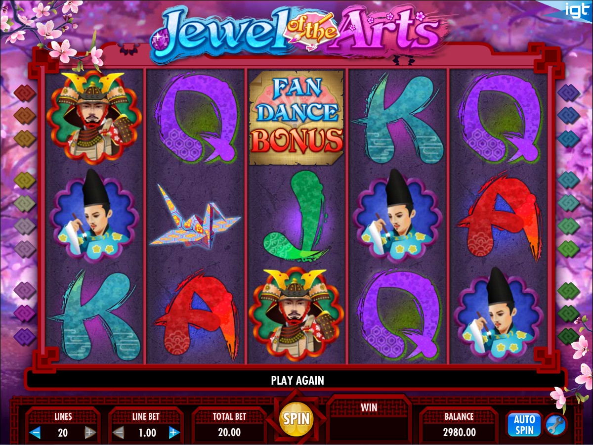 Jewel of the Arts (Сокровище искусств) из раздела Игровые автоматы