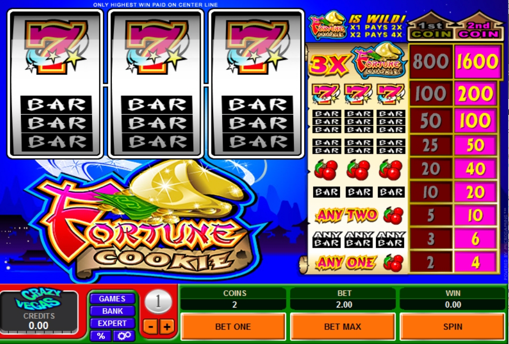 Fortune Cookie (Печенье удачи) из раздела Игровые автоматы