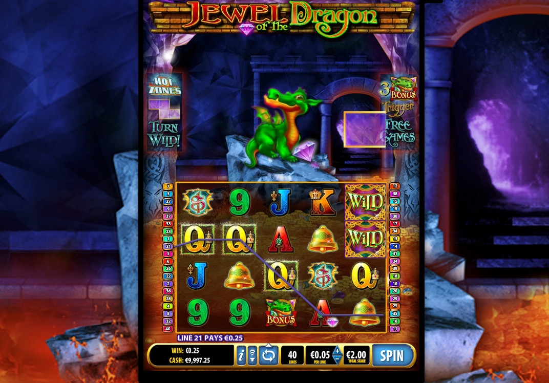 Jewel of the Dragon (Сокровище дракона) из раздела Игровые автоматы