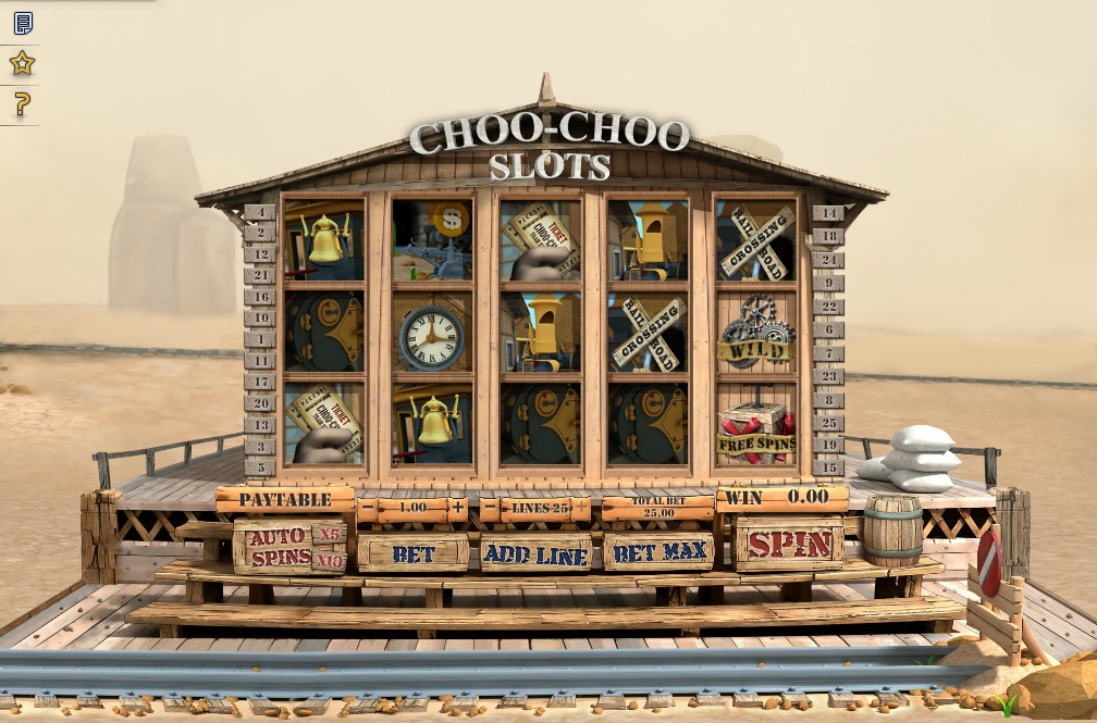 Choo-Choo Slots (Ту-ту) из раздела Игровые автоматы