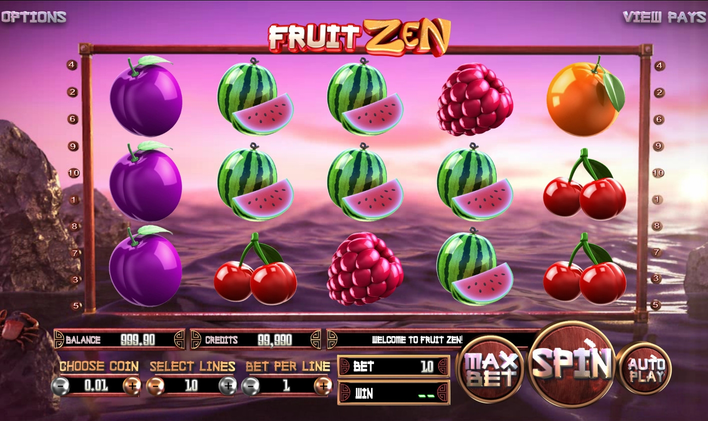 Fruit Zen (Фруктовый дзен) из раздела Игровые автоматы