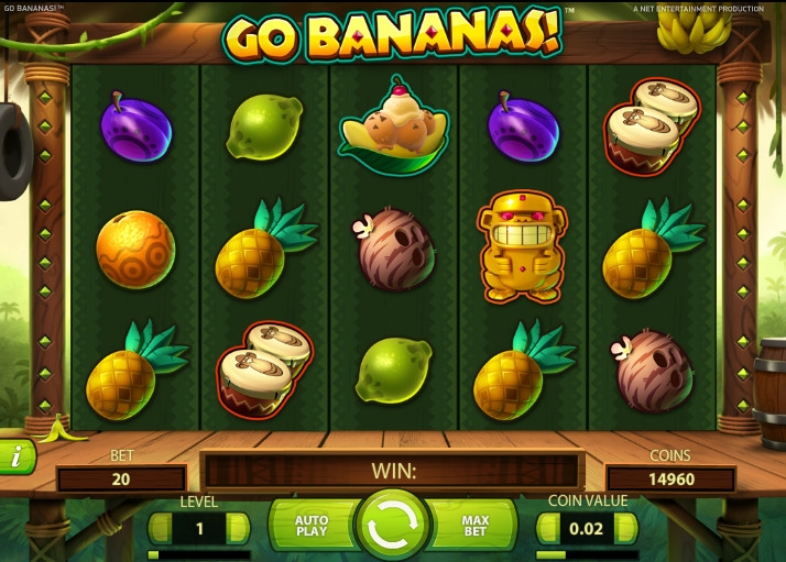 Go Bananas! (Сходи с ума!) из раздела Игровые автоматы