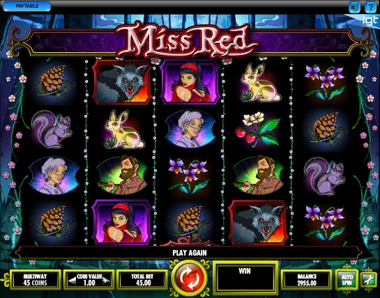 Miss Red (Мисс Рэд) из раздела Игровые автоматы