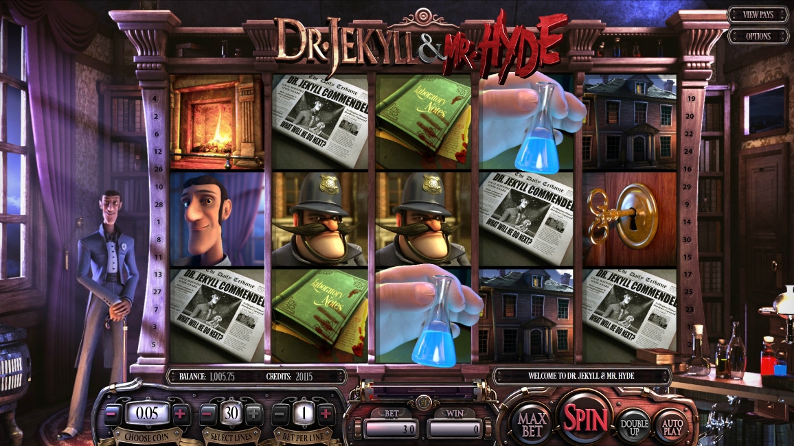 Dr. Jekyll & Mr. Hyde (Доктор Джекил и мистер Хайд) из раздела Игровые автоматы