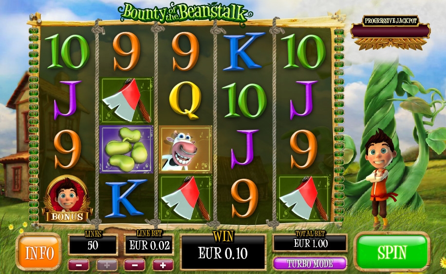 Bounty of the Beanstalk (Щедрый дар бобового дерева) из раздела Игровые автоматы