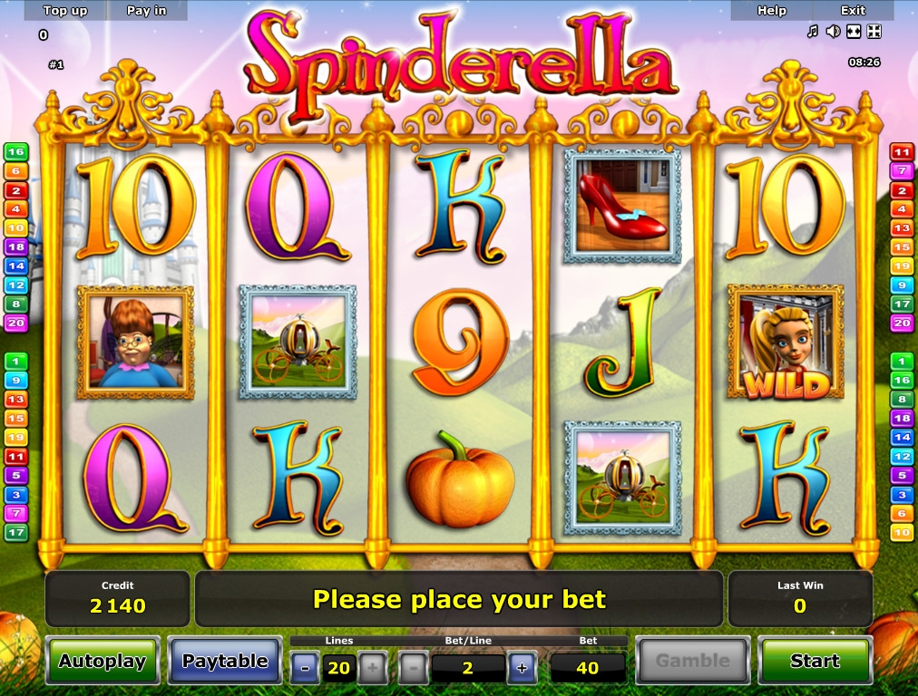 Spinderella (Спинолушка) из раздела Игровые автоматы