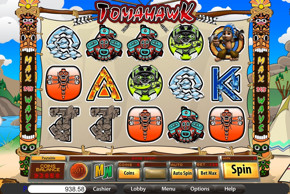Tomahawk (Томагавк) из раздела Игровые автоматы