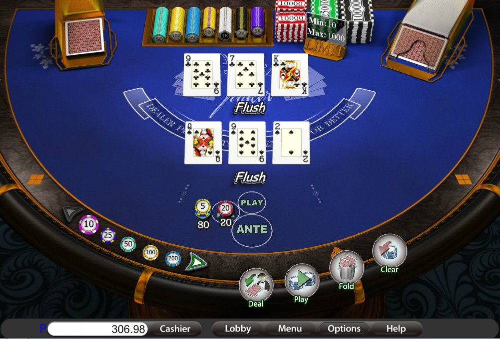 Tree Card Poker – Elite Edition (Трехкарточный покер – Элитное издание) из раздела Покер
