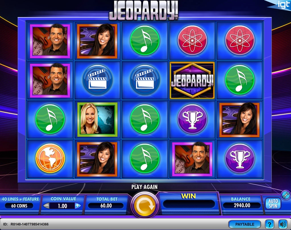 Jeopardy! (Cвоя игра) из раздела Игровые автоматы