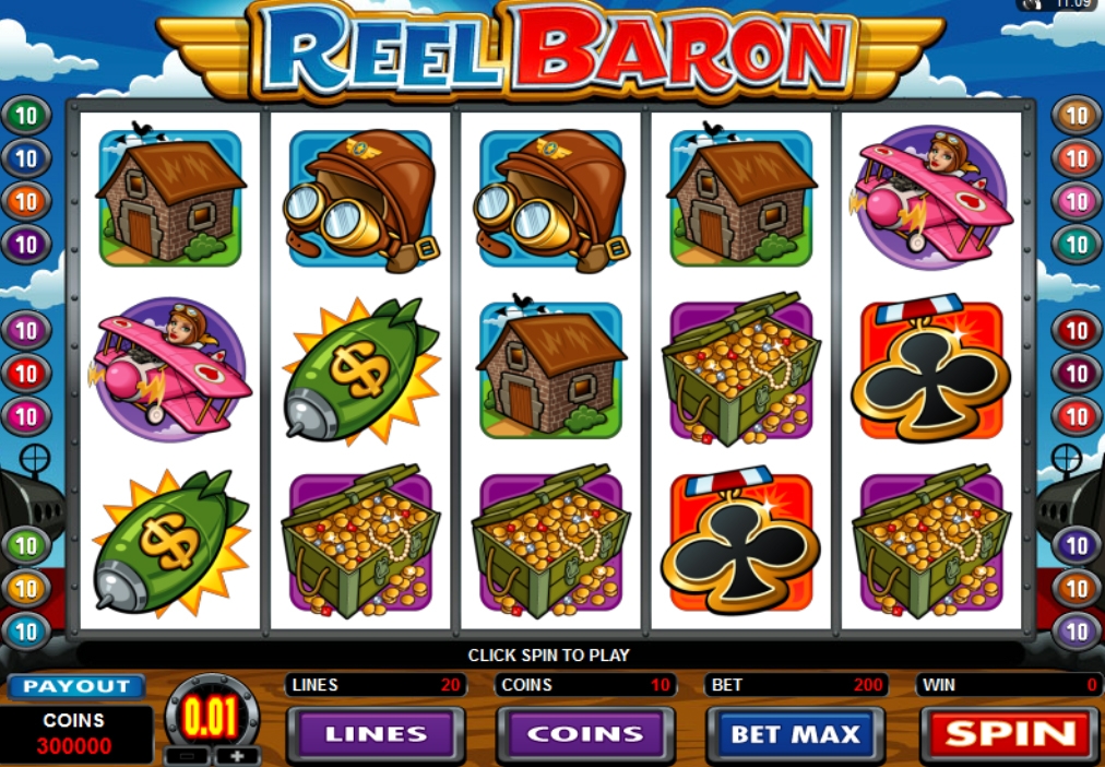 Reel Baron (Катушки барона) из раздела Игровые автоматы