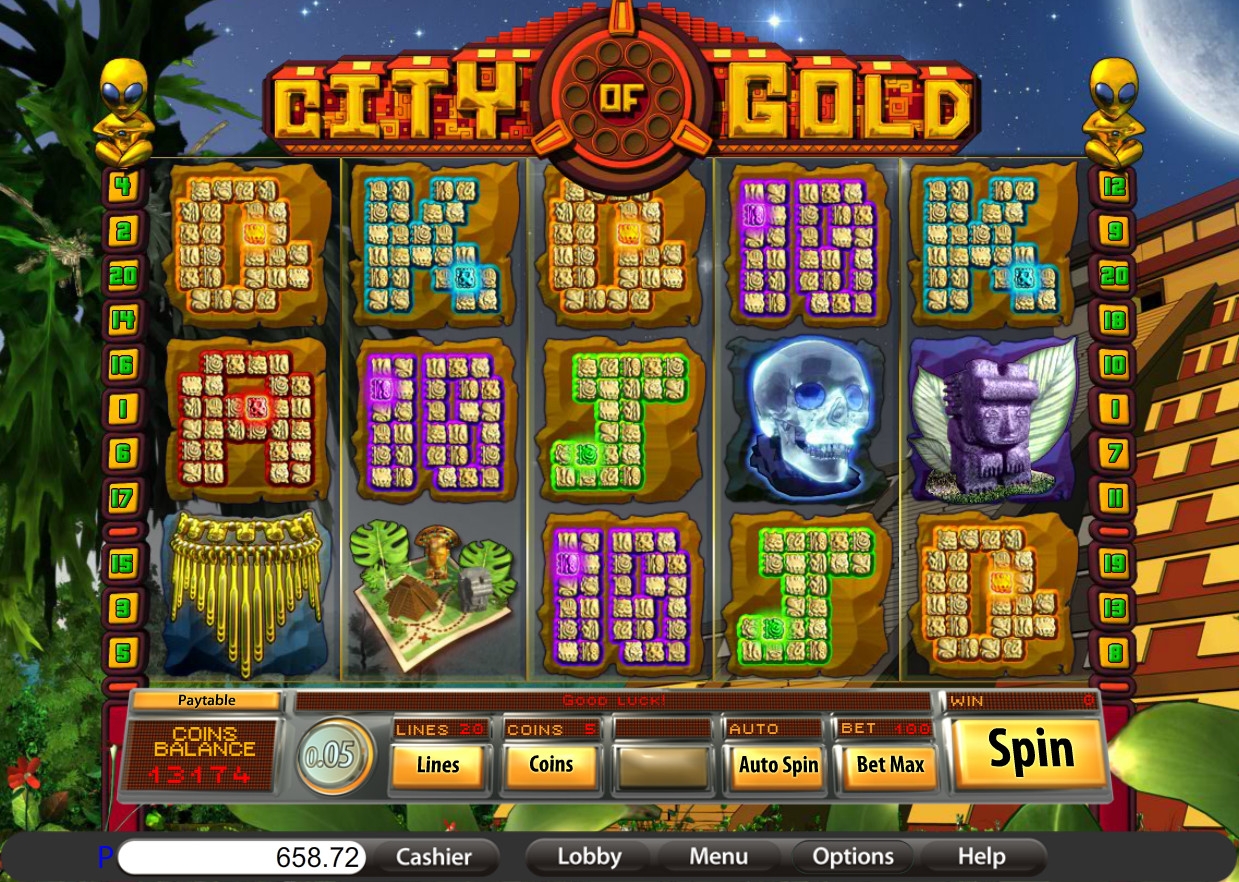 City of Gold (Город из золота) из раздела Игровые автоматы