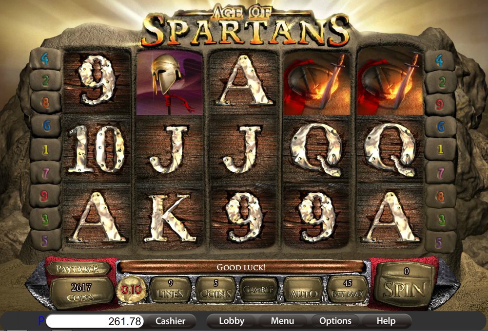 Age of Spartans (Век спартанцев) из раздела Игровые автоматы