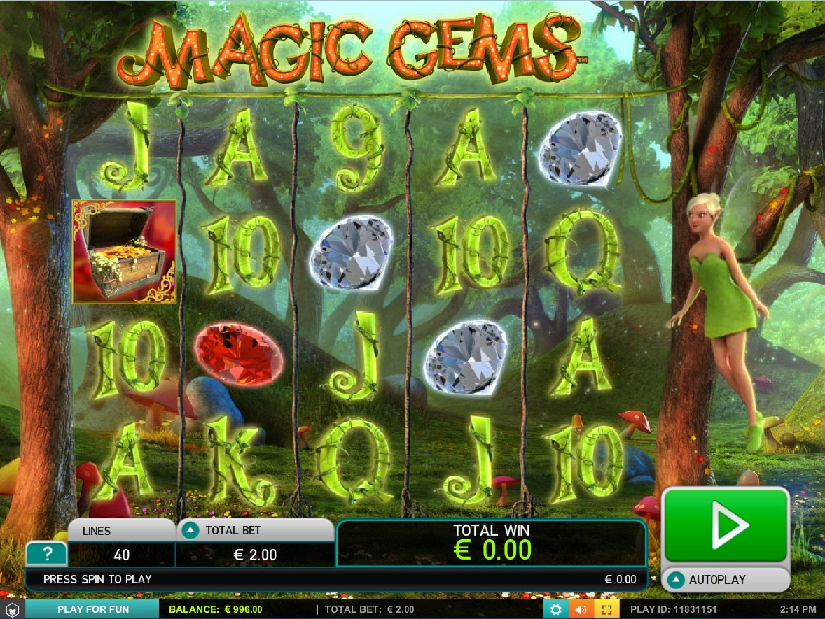 Magic Gems (Волшебные самоцветы) из раздела Игровые автоматы