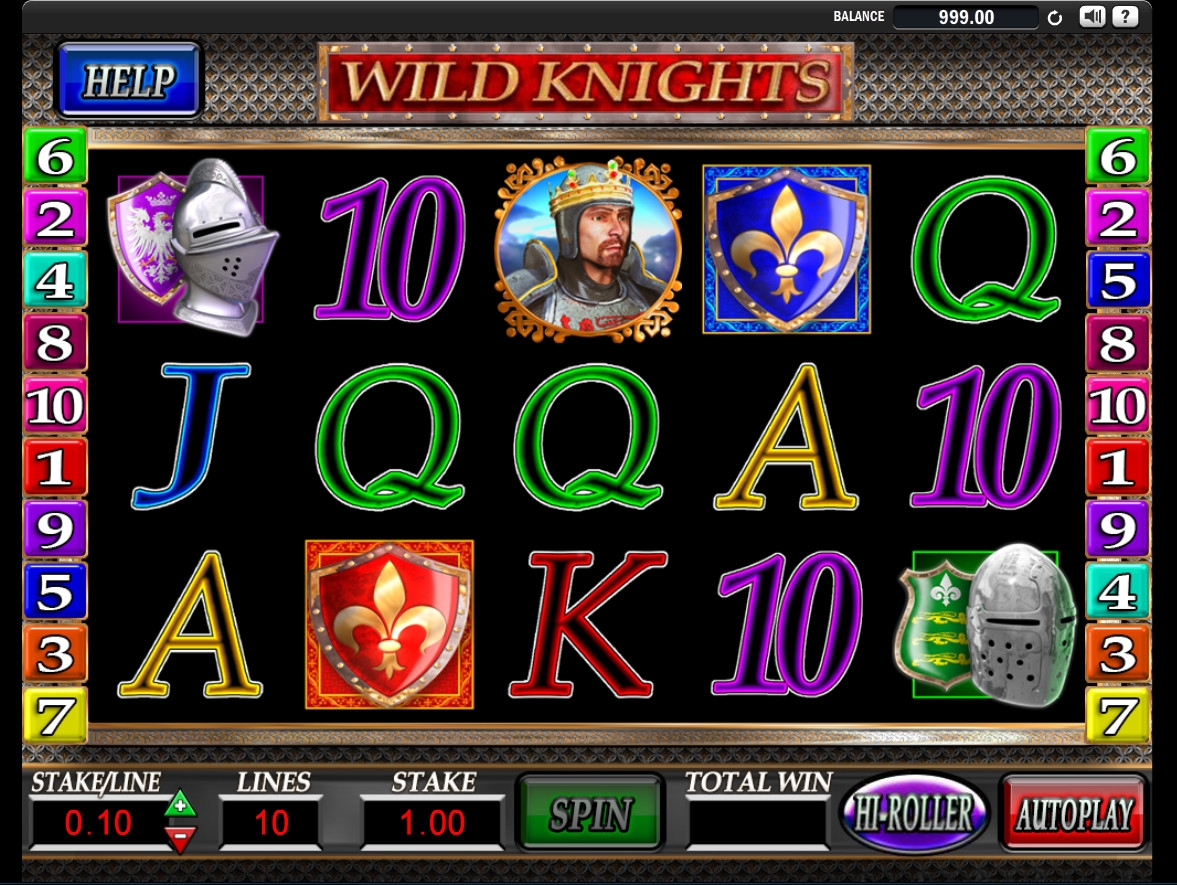 Wild Knights (Отчаянные рыцари) из раздела Игровые автоматы