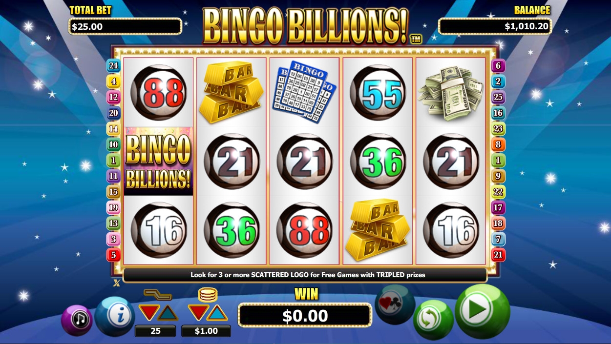 Bingo Billions! (Миллиарды в бинго!) из раздела Игровые автоматы