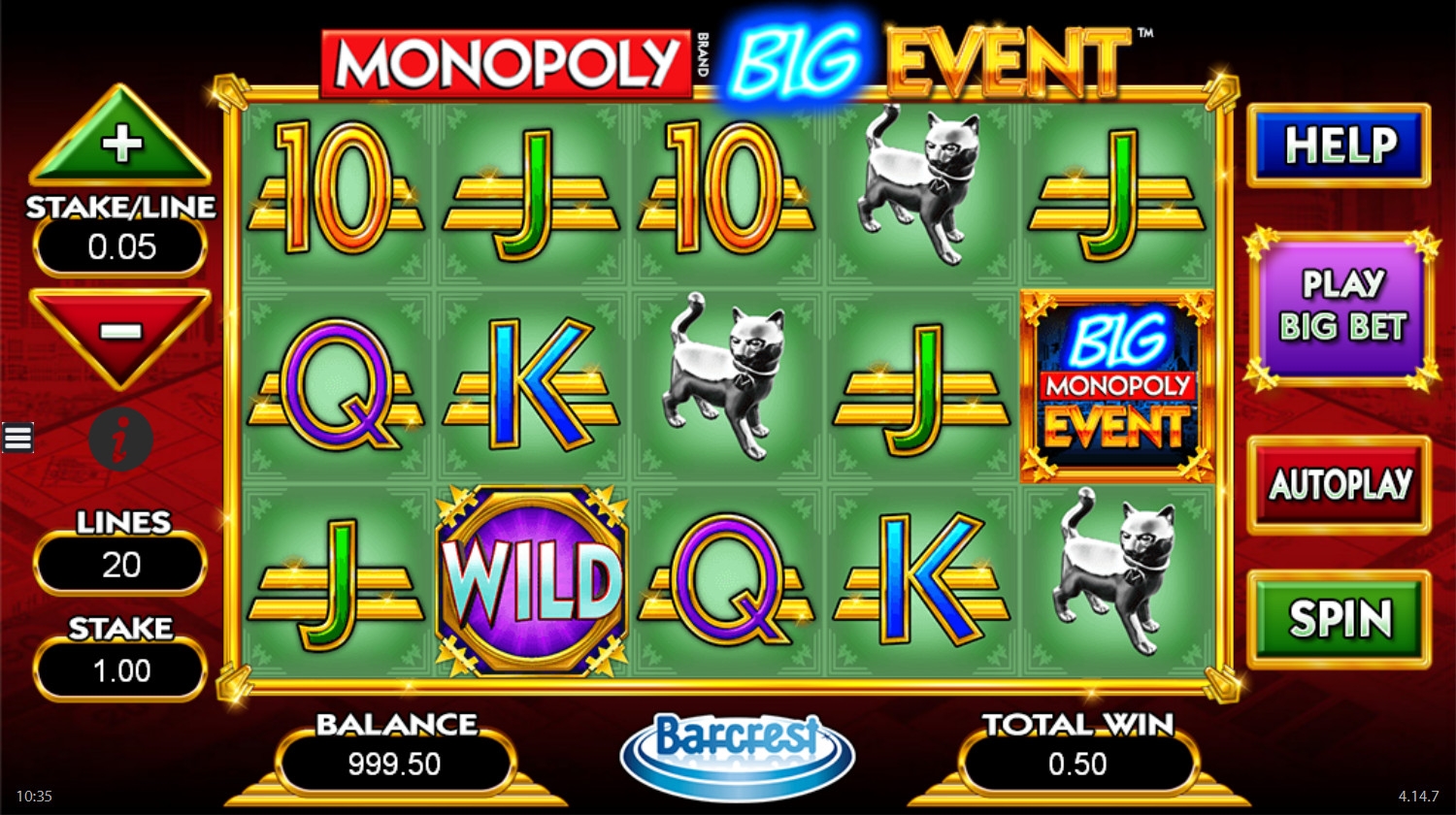 Monopoly – Big Event (Монополия – Важное событие) из раздела Игровые автоматы