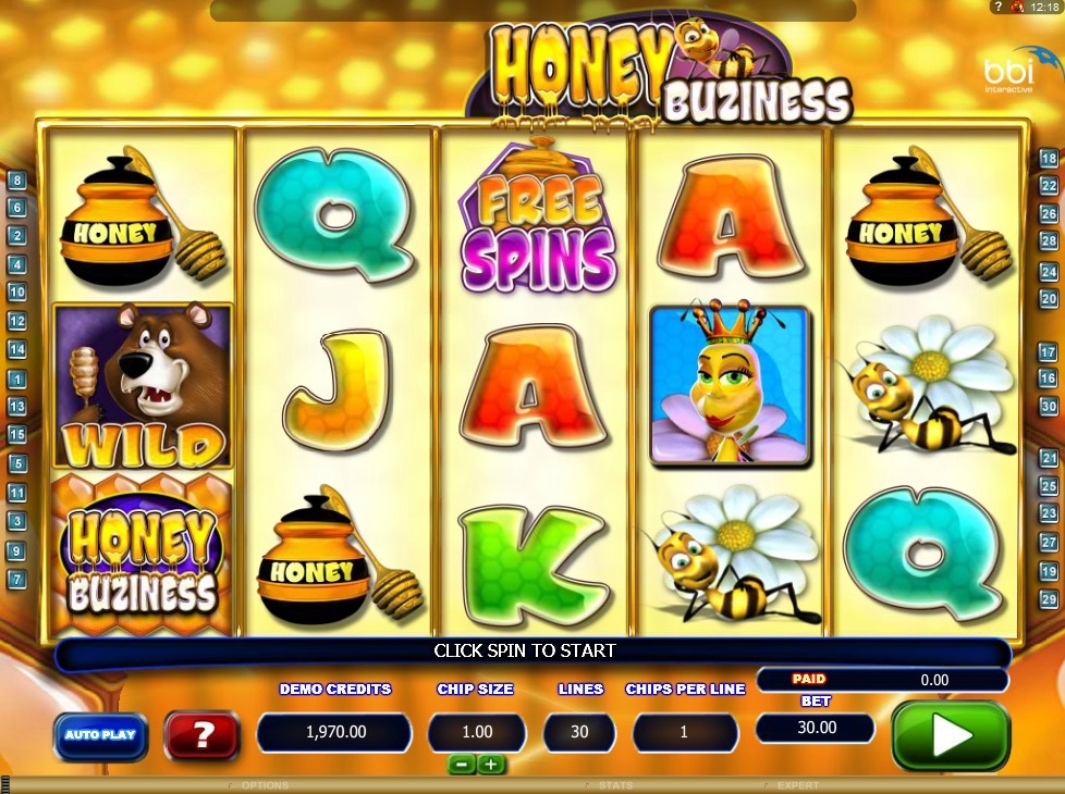 Honey Buziness (Медовый бизззнес) из раздела Игровые автоматы