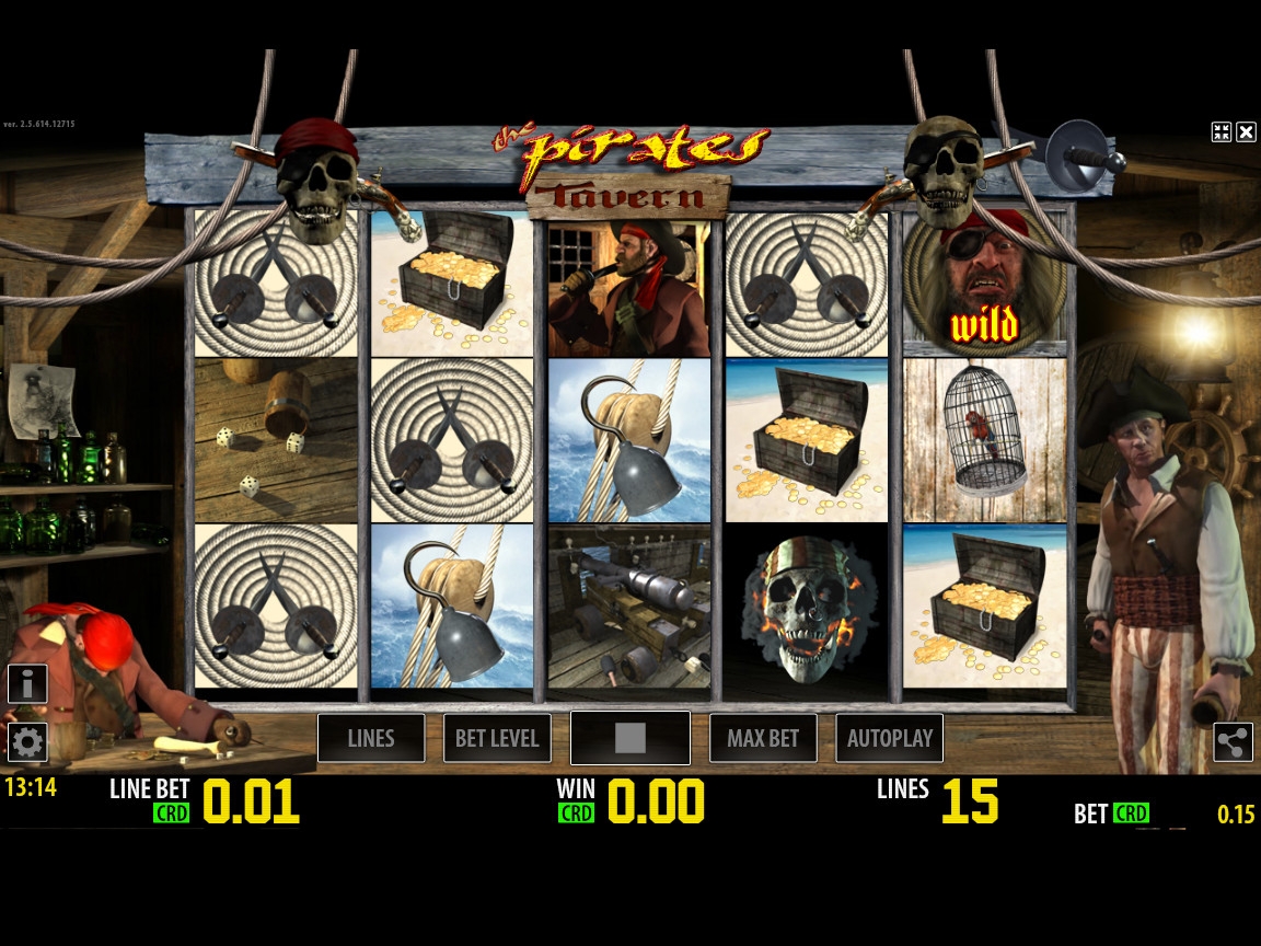 The Pirates Tavern (Пиратская таверна) из раздела Игровые автоматы