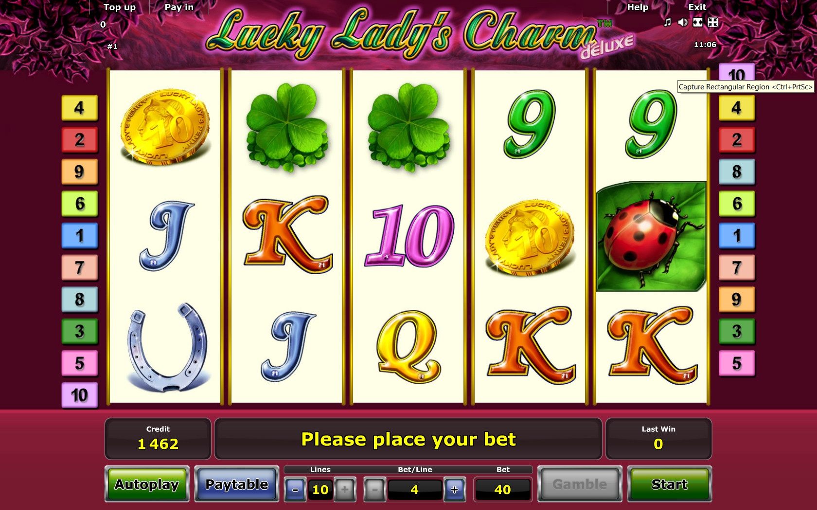 Lucky Lady’s Charm Deluxe (Шарм удачливой леди делюкс) из раздела Игровые автоматы