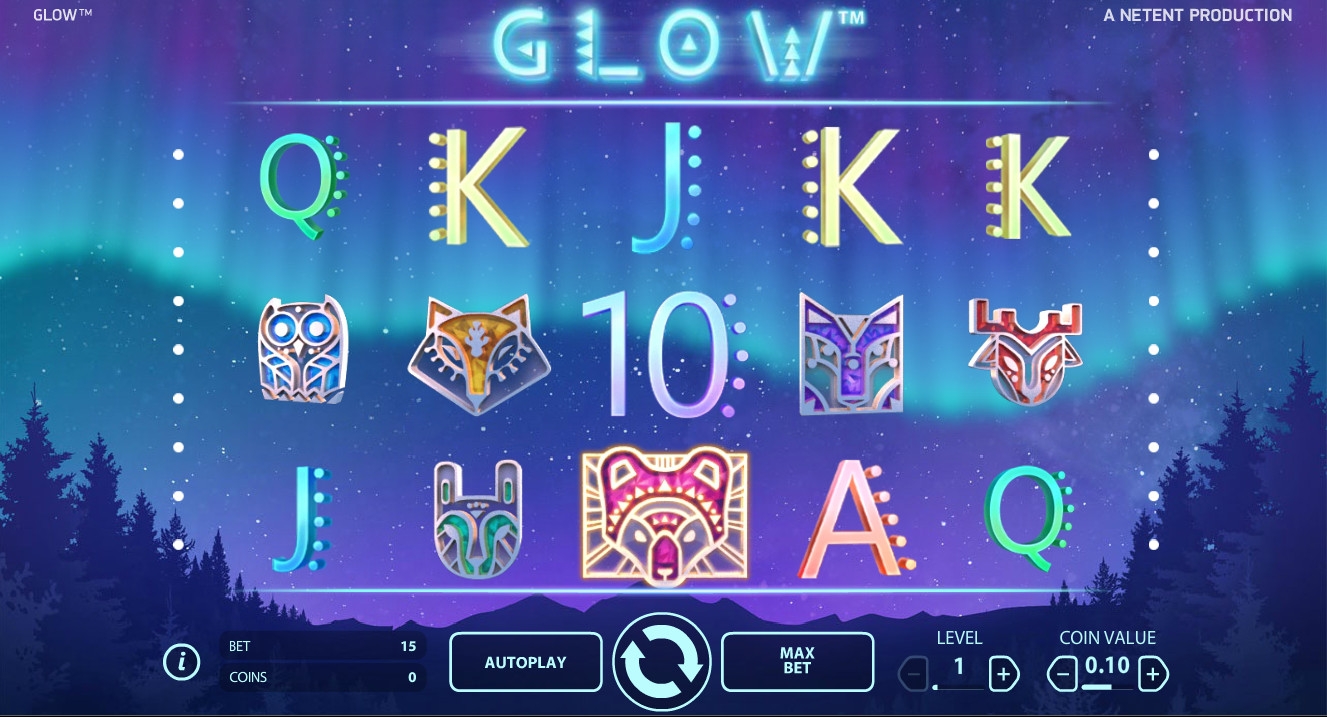 Glow (Сияние) из раздела Игровые автоматы
