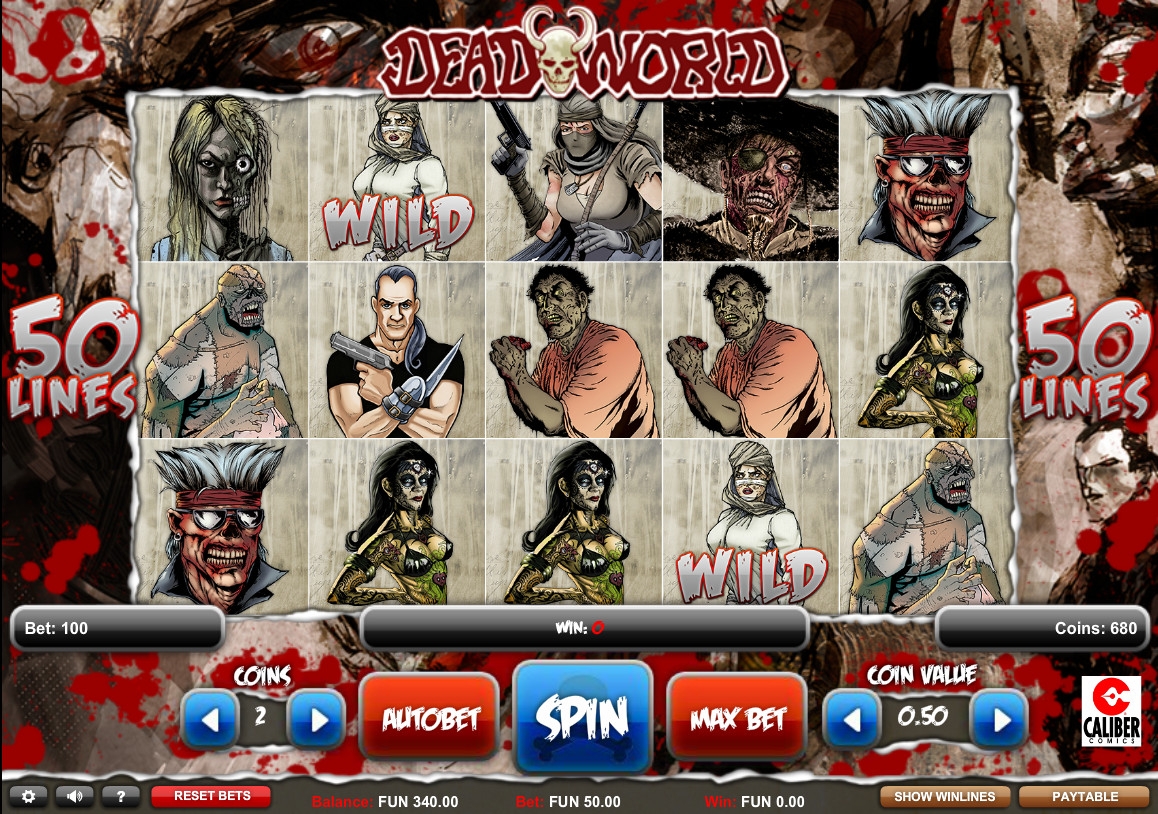 Deadworld (Мертвый мир) из раздела Игровые автоматы